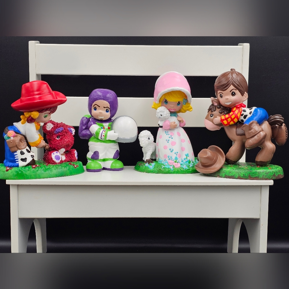 Toy Story Inspired Altered Precious Moments Set - OOAK